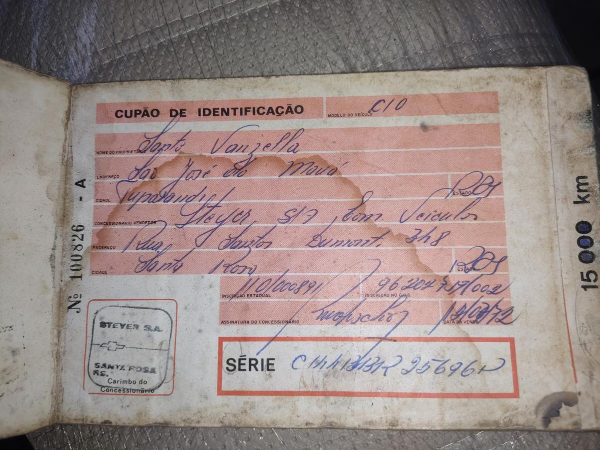 C10 - Foto #9 do anúncio à venda de Carro clássico