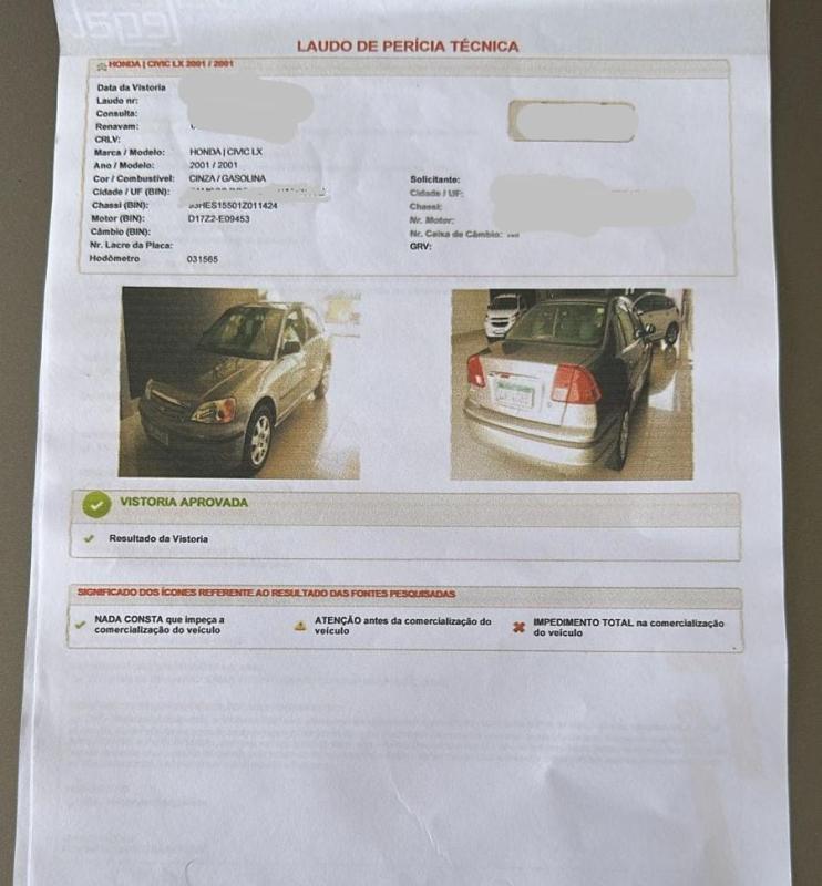 Civic - Foto #3 do anúncio à venda de Carro clássico