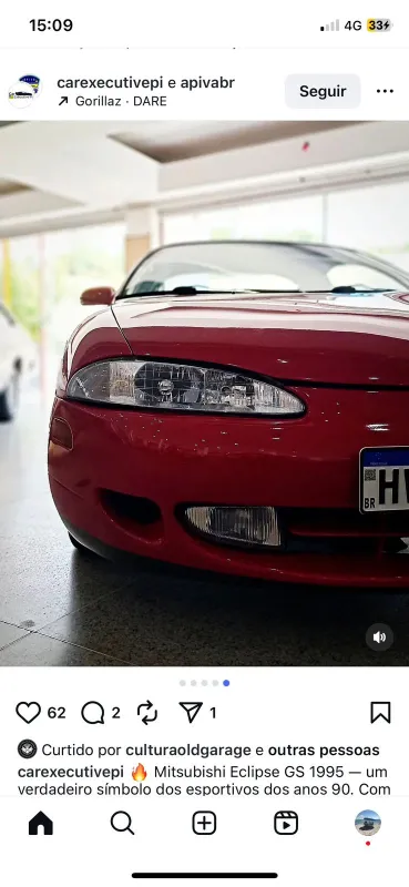 Eclipse - Foto #17 do anúncio à venda de Carro clássico