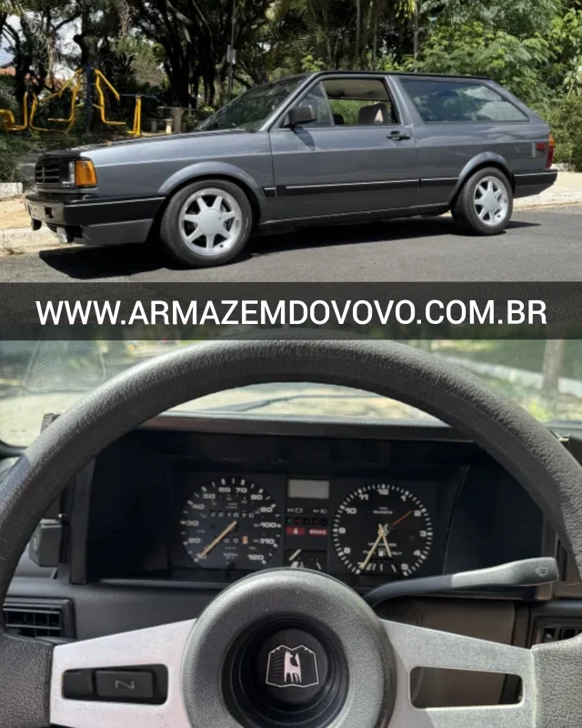 VW Parati (Fox Wagon) — Volkswagen Fox (1987) — Foto principal do anúncio | Armazém do Vovô