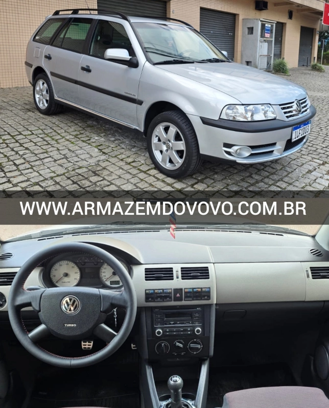 Parati Crossover 1.0 16v Turbo 2003 - Foto #1 do anúncio à venda de Carro clássico