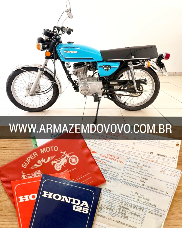 CG 125 - Foto #1 do anúncio à venda de Carro clássico