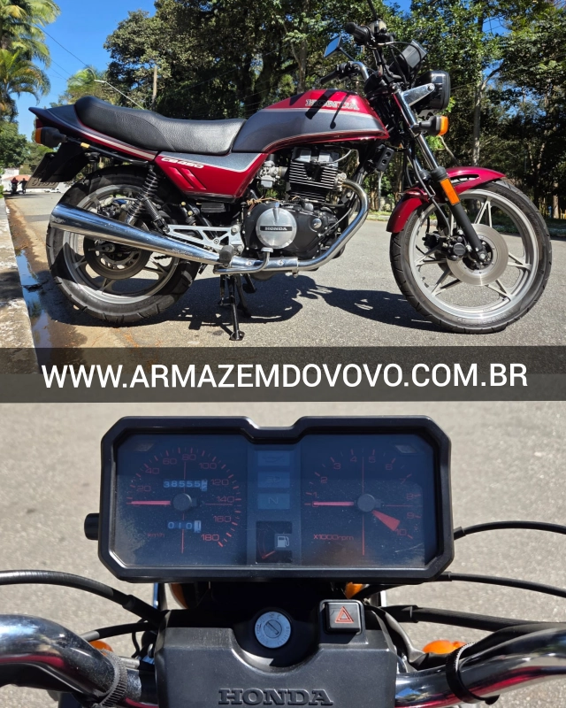 CB 450 DX — Honda (motos) CB 450 DX (1988) — Foto principal do anúncio | Armazém do Vovô