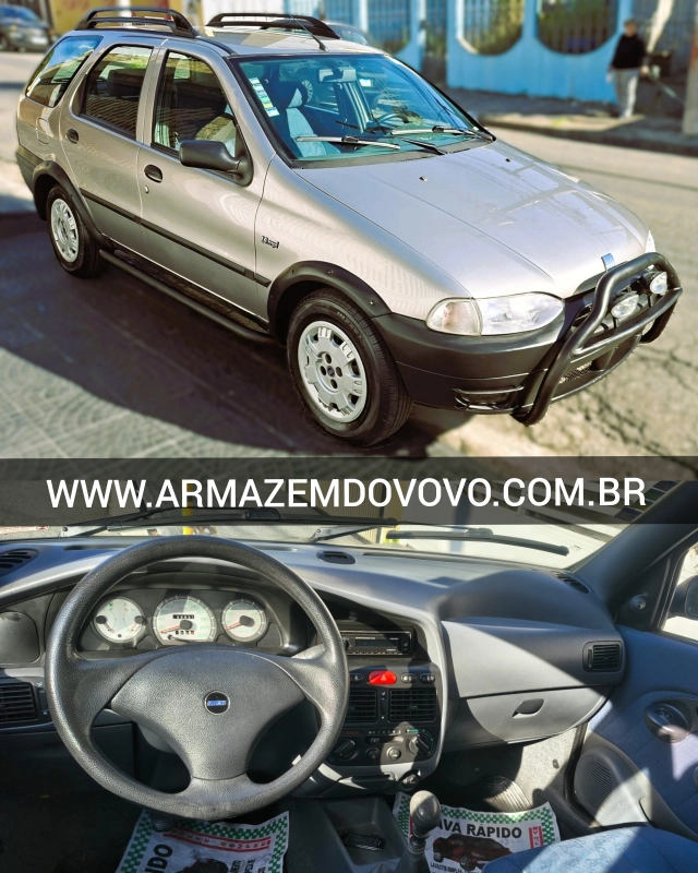Palio Weekend — Fiat Palio Weekend (2000) — Foto principal do anúncio | Armazém do Vovô