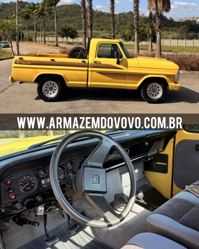 F1000 — Ford F1000 (1990) — Foto principal do anúncio | Armazém do Vovô