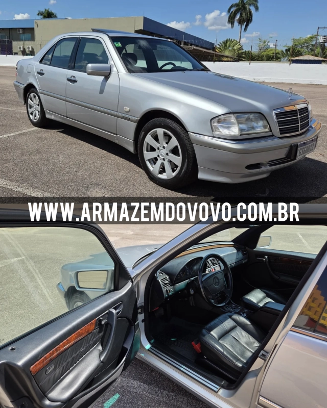 C280 — Mercedes Benz C280 (1998) — Foto principal do anúncio | Armazém do Vovô