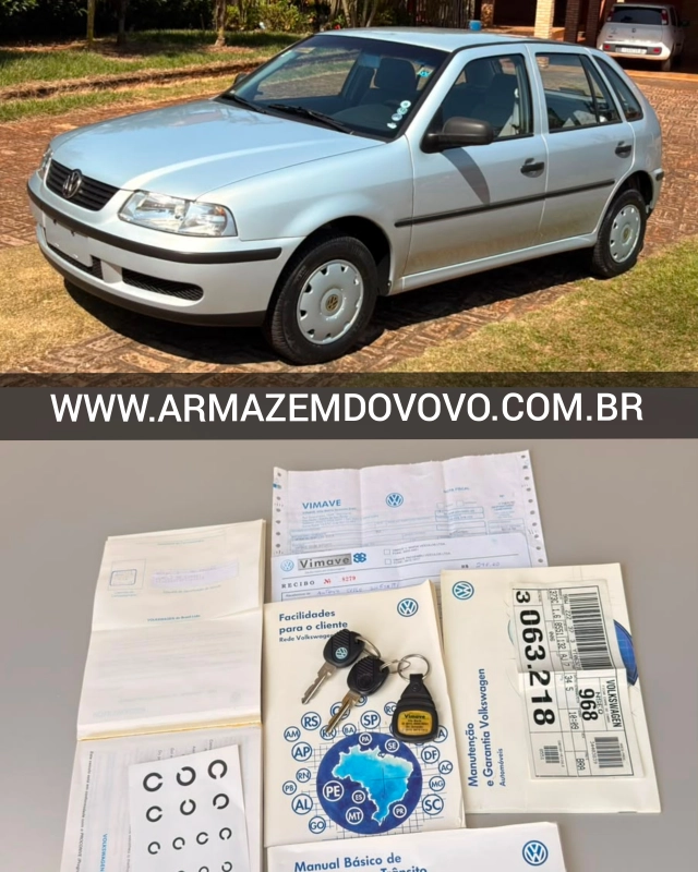Gol — Volkswagen Gol (1999) — Foto principal do anúncio | Armazém do Vovô