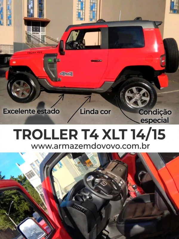 Troller — Troller T4 (2014) — Foto principal do anúncio | Armazém do Vovô