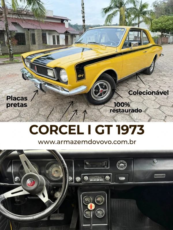 Corcel I — Ford Corcel I (1973) — Foto principal do anúncio | Armazém do Vovô