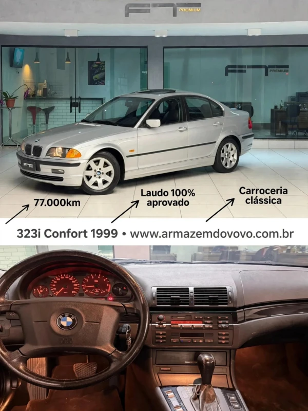 323i — BMW  323i (1999) — Foto principal do anúncio | Armazém do Vovô
