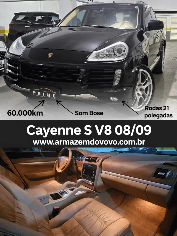 Cayenne — Porsche Cayenne (2008) — Foto principal do anúncio | Armazém do Vovô