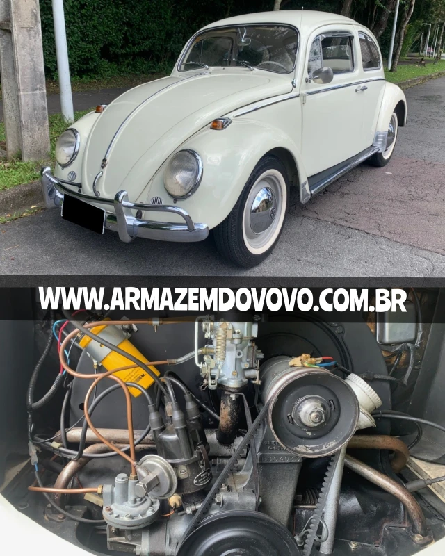 Fusca — Volkswagen Fusca (1965) — Foto principal do anúncio | Armazém do Vovô